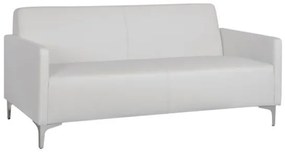 ΚΑΝΑΠΕΣ 3ΘΕΣΙΟΣ NELLIE HM3159.32 ΜΕ ΛΕΥΚΟ PU 163x71x71Υ εκ.