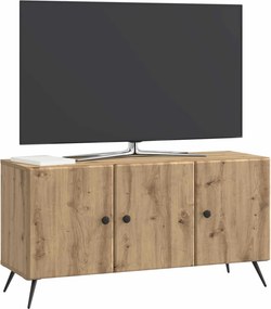 vidaXL Ντουλάπι TV 99 x 34,5 x 50 εκ. Artisan Δρυς Επεξεργασμένο Ξύλο