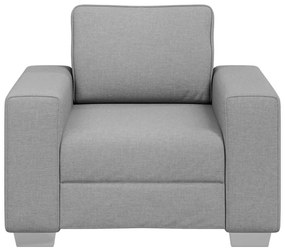 vidaXL Καναπές με μαξιλάρι Σκούρο γκρι 100 x 77 x 82 εκ ύφασμα