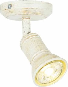 Σποτ Μονόφωτο Aca Brulee SU281PAW Antique White