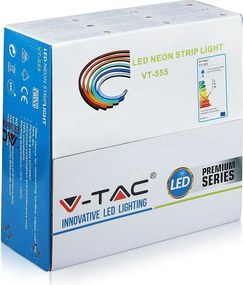 Αδιάβροχη Led Ταινία NEON FLEX 24V 10m Θερμό Λευκό V-TAC 2513