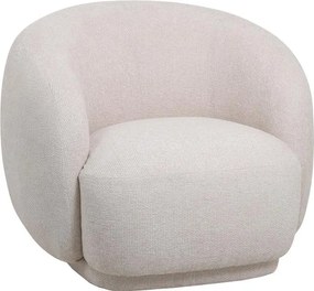 Πολυθρόνα Freya εκρού ύφασμα 93x87x76εκ 93x87x76 εκ.