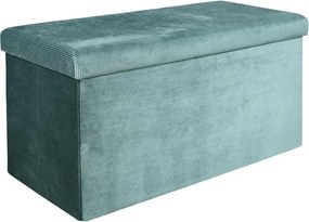 ΣΚΑΜΠΌ &amp; ΠΟΥΦ GIULIA VELVET FOLDABLE STORAGE BENCH HD6815