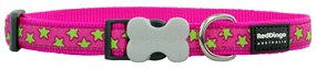 Κολλάρο Σκύλου Red Dingo STYLE STARS LIME ON HOT PINK 31-47 cm