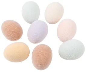 Beauty Home 8 Αυγά σε Διάφορα Χρώματα  Ø3,5×4,5 CM