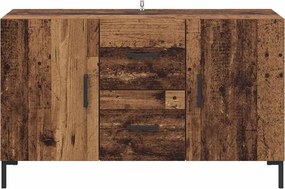 vidaXL Πλαϊνό γραφείο Παλιό Ξύλο 100 x 36 x 60 εκ. Επεξεργασμένο ξύλο