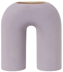 Βάζο 963DNL1162 16x5x20cm Lilac Aberto Design Ceramic