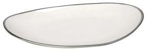 Πιατέλα Σερβιρίσματος Nautica KNZ150K6 36x24,5x2,5cm Grey Espiel Πορσελάνη