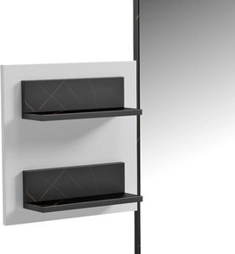 ΣΕΤ ΕΙΣΟΔΟΥ 2ΤΜΧ CHERYL HM21276.01 ΜΕΛΑΜΙΝΗ ΣΕ ΛΕΥΚΟ--ΟΨΗ ΜΑΥΡΟ ΜΑΡΜΑΡΟ
