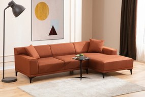 Corner Sofa Petra R Corner - Orange Orange