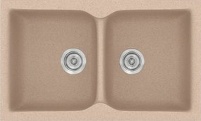 Sanitec Classic 340 (78×50) - Γρανιτένιος νεροχύτης - Granite SAND