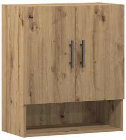 vidaXL Ντουλάπι Τοίχου Δρυς τεχνίτης 60x31x70 εκ. Επεξεργασμένο Ξύλο