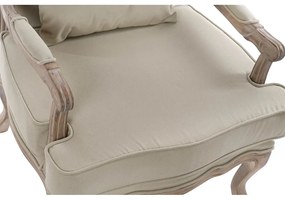 Πολυθρόνα DKD Home Decor Καφέ Μπεζ Φυσικό 70 x 62 x 95 cm