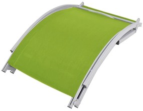 Ξαπλώστρες Πτυσσόμενες 2 τεμ. Πράσινες από Textilene - Πράσινο