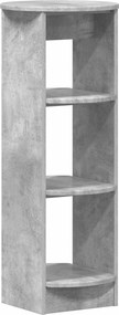 vidaXL Βοηθητικό ντουλάπι Σκυρόχρωμο Γκρι 40 x 40 x 100 cm