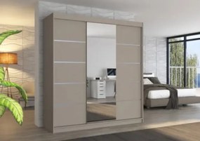 Ντουλάπα Varus 200 συρόμενη-Γκρεζ