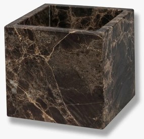Διακοσμητικός Κύβος Αποθήκευσης Marble - Μάρμαρο Καφέ W10 X L10 X H9 cm METTE DITMER