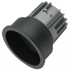Downlight Οροφής Χωνευτό 8,3cm LED 13W IP20 3000K Zambelis-S078-Μαύρο S078