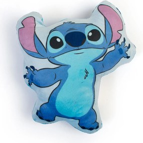 Διακοσμητικό Μαξιλάρι Βελουτέ 2 Όψεων Dimcol Stitch 680 Sky Blue 20cm