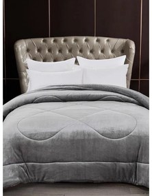 Κουβερτοπάπλωμα Coral Light Grey Υπέρδιπλο (220x240)