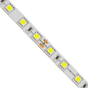 GloboStar® 70220 Ταινία LED SMD 5050 5m 14.4W/m 60LED/m 1728lm/m 120° DC 24V IP20 Ψυχρό Λευκό 6000K - 5 Χρόνια Εγγύηση