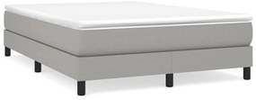vidaXL Κρεβάτι Boxspring με Στρώμα Αν. Πράσινο 160x200εκ Υφασμάτινο