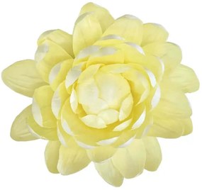 Τεχνητό Κρεμαστό Νούφαρο 00-23858-40-2 Φ45x20cm Yellow Marhome Ύφασμα,Πλαστικό
