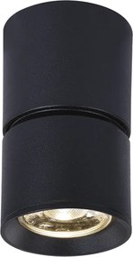 Σποτ Μονόφωτο LED Aca Pluto RA33LEDS6BK Black