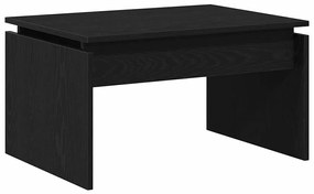 vidaXL Τραπεζάκι σαλονιού Μαύρη Οξυά 68 x 38 x 50 εκ