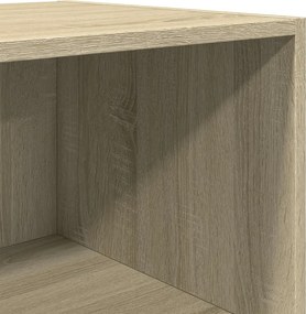 vidaXL Ντουλάπι Sonoma δρυς 50x41x185 εκ. από Επεξεργασμένο Ξύλο