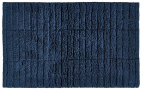 Πατάκι Μπάνιου Tiles 13541 Dark Blue Zone Denmark 50 X 80 100% Βαμβάκι