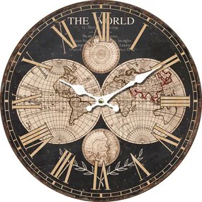 Ρολόι Τοίχου ArteLibre MDF Φ58.2x4.3cm