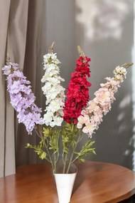 Stewehome Τεχνητό λουλούδι delphinium για διακόσμηση γάμου σετ Πολύχρωμο