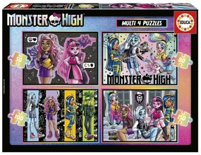 Παζλ Educa Monster High Multipuzzle