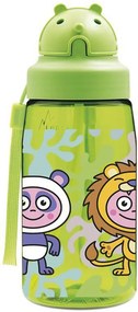 Παγούρι 450ml Με Καλαμάκι Laken Animals