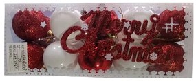 Σετ Χριστουγεννιάτικες μπάλες - 5cm - 20pcs - 231238-231238