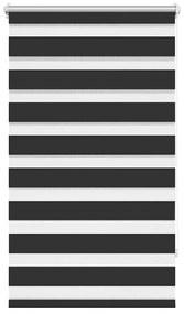 vidaXL Ρόλερ Zebra Μαύρο 90 x 150cm