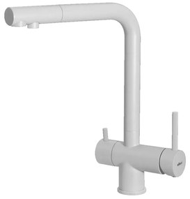 Μπαταρία Κουζίνας Tourmaline MGKTOU68 Bianco Elleci Metal,Resin