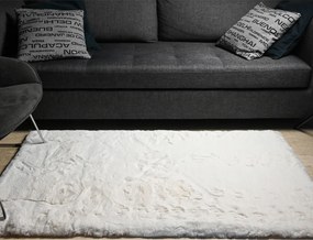 Χαλί Γούνινο (160x230) Polcarpet Rabbit White