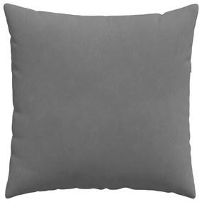vidaXL Μαξιλάρι Καναπέ 2 pcs Σκούρο Γκρι 60 x 60 cm ύφασμα