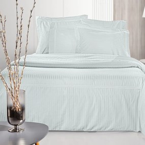 Σεντόνια Nice (Σετ 4τμχ) Moonlight-White Guy Laroche King Size 270x280cm 100% Cotton Satin