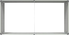 vidaXL Γλάστρα Παστέλ Πράσινο 195 x 100 x 45 εκ Επικαλυμμένος Χάλυβας