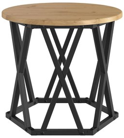 vidaXL Κομοδίνο Μονάδας 3 pcs artisan δρυς 53 x 53 x 40 cm