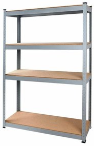 Tactix 329103 Ραφιέρα με 4 Κουμπωτά Ξύλινα Ράφια Μ76xΒ30.5xΥ152.5εκ.