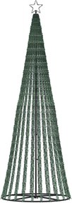 vidaXL Χριστουγεννιάτικο δέντρο LED 475 LED Ζεστό Λευκό 247 εκ.