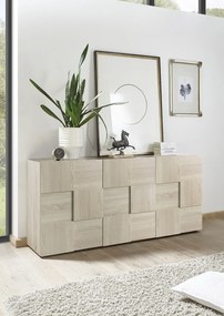 Έπιπλο Τηλεόρασης Ανθρακί Οξειδωμένο 121x43x57