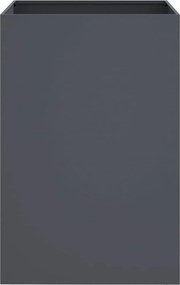 vidaXL Ζαρντινιέρα Ανθρακί 52x48x75 εκ. από Χάλυβα