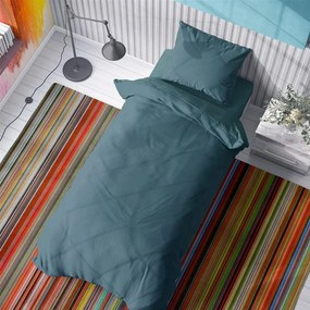 Σεντόνι Solid 494 Petrol DimCol Single 160x240cm 100% Cotton