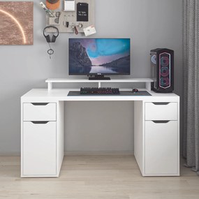 Γραφείο Λευκό AZER 150x60x75