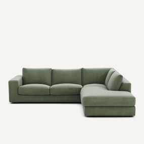 Γωνιακός καναπές από βελούδο, Skander